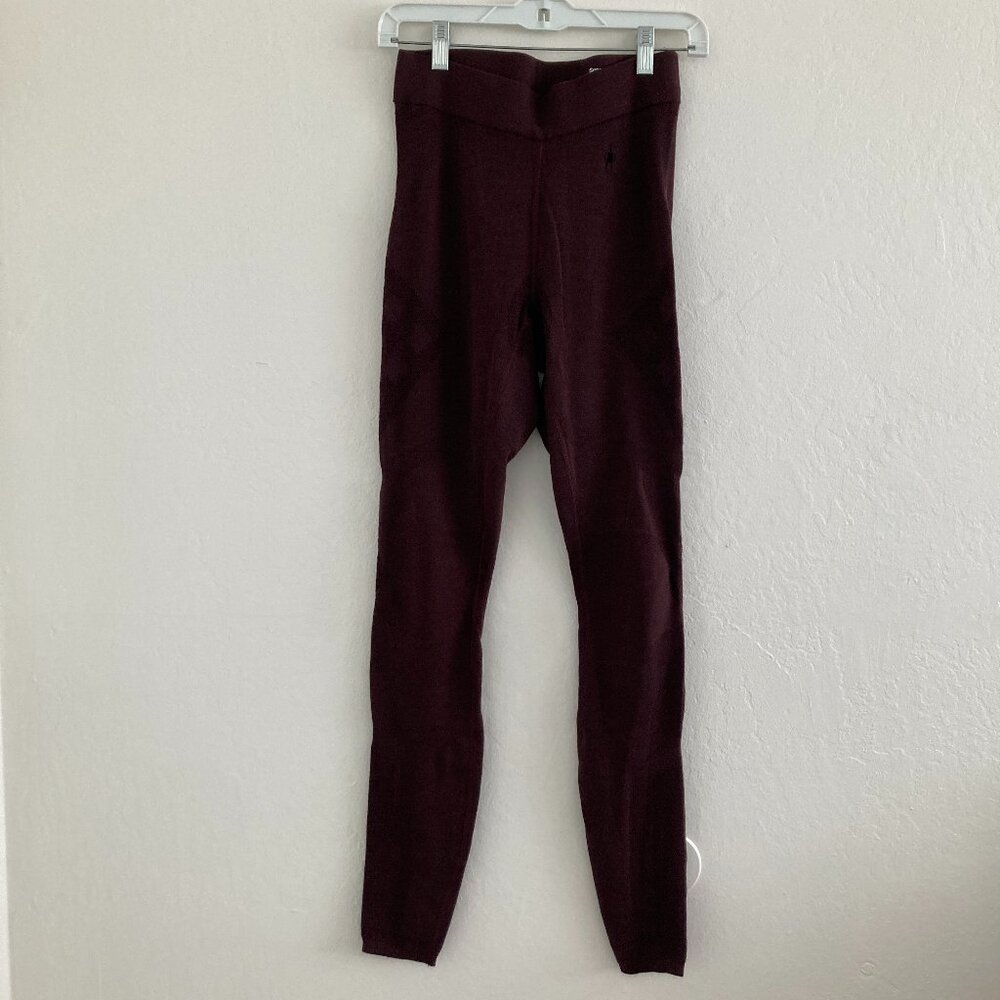 Smartwool  Intraknit 200 Performance Merino Wool Base Layer Leggings Purple Med